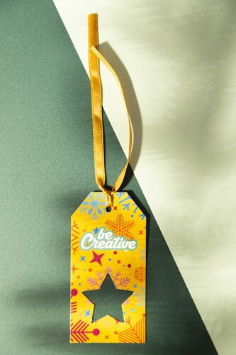 PrinTag Plus Geschenkanhänger, Stern