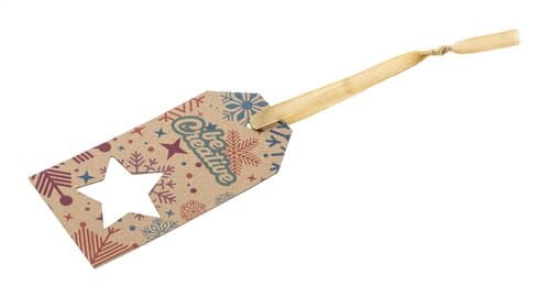 PrinTag Plus Eco Geschenkanhänger, Stern