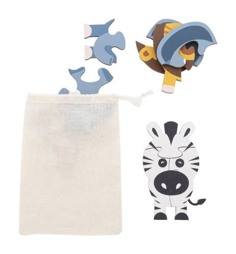 Zoofrik Puzzlespiel, Tiere