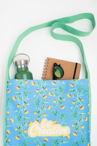 SuboBag Messenger individuelle Umhängetasche, RPET