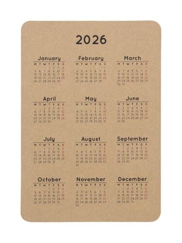 CreaDate Pocket Eco Individueller Taschenkalender