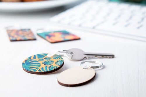 Woody A Schlüsselanhänger