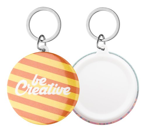 KeyBadge Maxi Button-Schlüsselanhänger