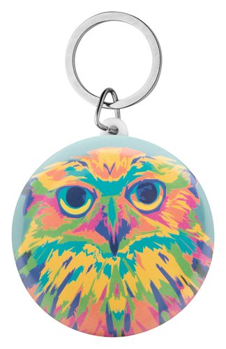 KeyBadge Maxi Button-Schlüsselanhänger