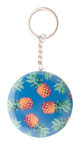 KeyBadge Bottle Button-Schlüsselanhänger