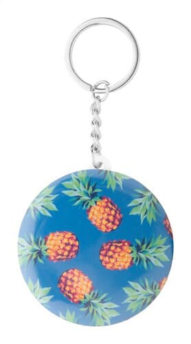 KeyBadge Bottle Button-Schlüsselanhänger