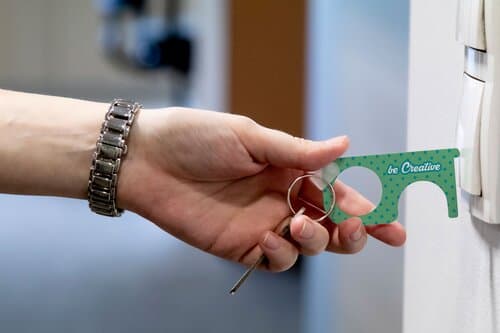 NoTouch Creative Hygiene-Schlüssel