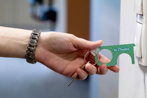 NoTouch Creative Hygiene-Schlüssel