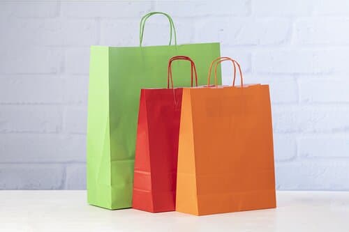Mall Papier-Einkaufstasche
