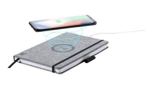 Charbuk Notizbuch mit Wireless-Charger