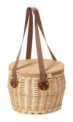 Gaxe Picknickkorb aus Weidengeflecht