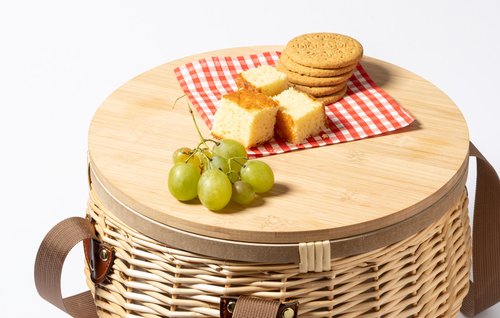 Gaxe Picknickkorb aus Weidengeflecht
