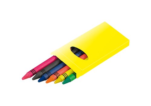 Sorell 6-tlg. Wachsmalstifte-Set