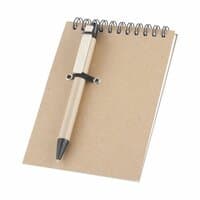 Negundo Notizblock mit Kugelschreiber
