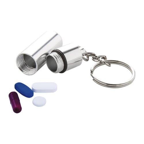 Carrypill Schlüsselanhänger mit Pillenbox