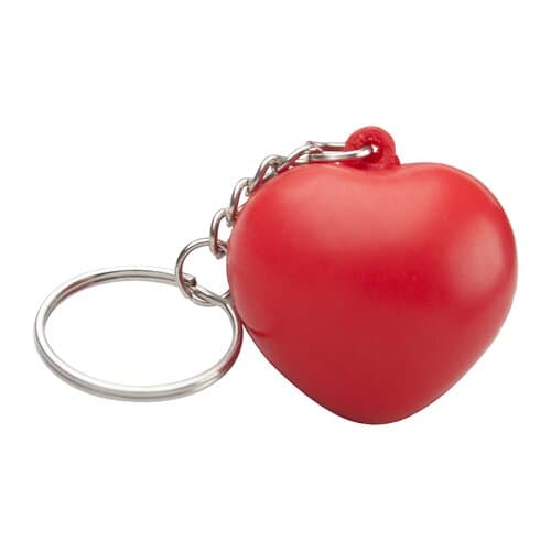 Cutix Antistressball mit Schlüsselanhänger