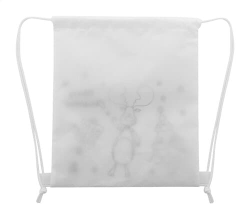 Julfar Bag A Weinachtlicher Kordelzugbeutel zum Ausmalen