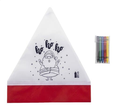 Julfar Hat Weihnachtsmütze zum Ausmalen