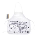 Julfar Cook Weihnachtsschürze zum Ausmalen für Kinder