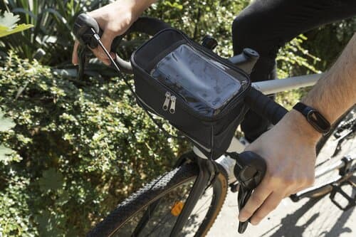 Velofon Plus RPET-Fahrrad-Handyhaltertasche