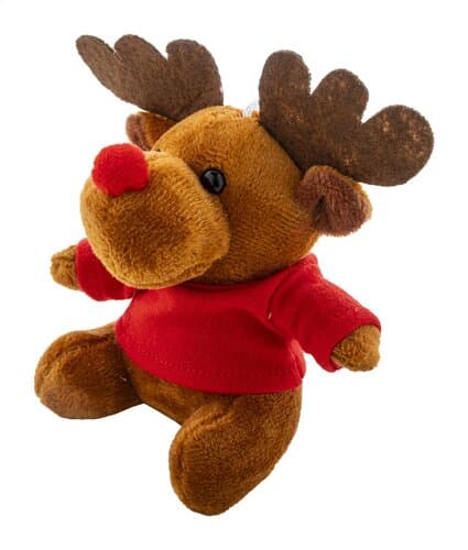 Julren Plüsch-Weihnachtsrentier-Schlüsselanhänger