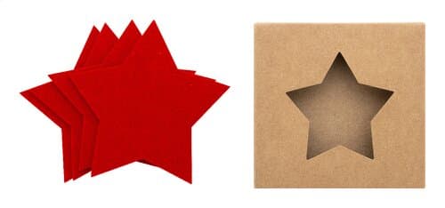 Vagnes Weihnachtsuntersetzer-Set RPET