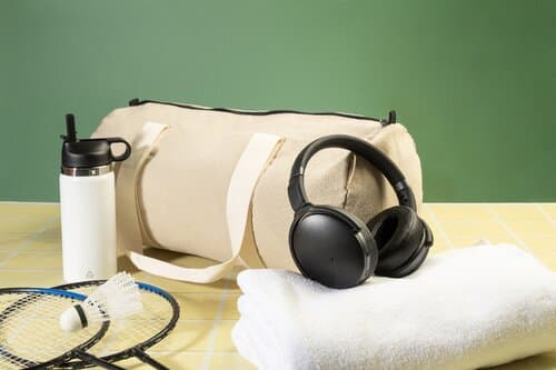 Rekan Duff Sporttasche aus recyceltem Canvas