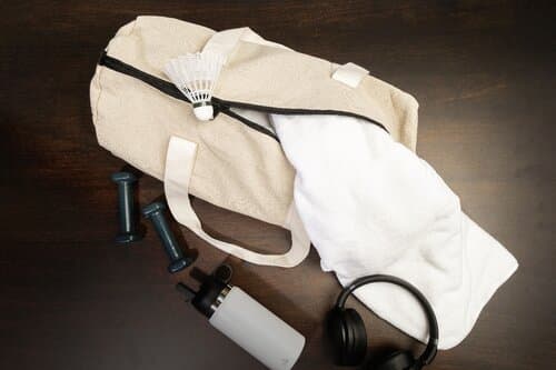 Rekan Duff Sporttasche aus recyceltem Canvas