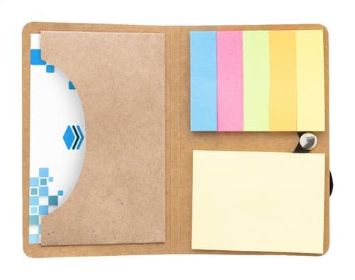 Cardnot Haftnotizblock mit Kartenfach