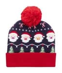 Norrsken Weihnachts-LED-Wintermütze, Rentier