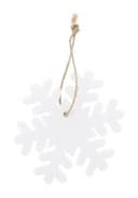 Joulox RPET Weihnachtsbaumschmuck, Schneeflocke