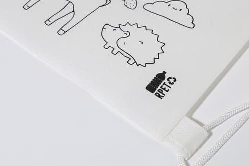 Zocolo RPET Färbebeutel mit Kordelzug, Tiere