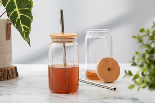 Frappu Einmachglas-Becher