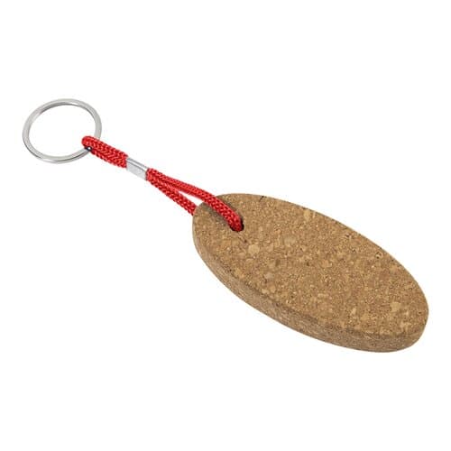 Cobuoy Schmimmender Kork-Schlüsselanhänger