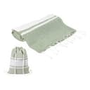 Tortuga Strandtuch und Turnbeutel aus recycelter Baumwolle