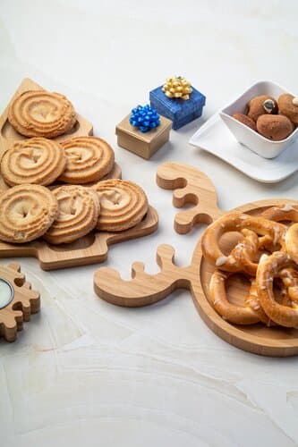 Kongle Weihnachtlicher Snackteller