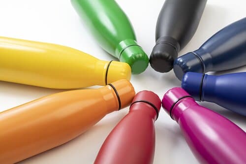 Refill Flasche aus recyceltem Edelstahl