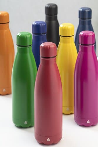Refill Flasche aus recyceltem Edelstahl