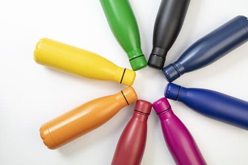 Refill Flasche aus recyceltem Edelstahl