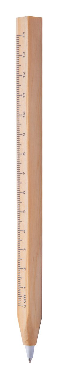 Burnham Black Kugelschreiber mit Lineal