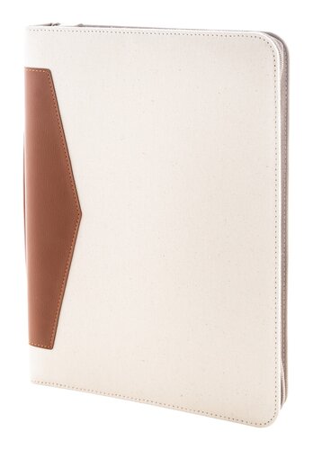 Carbasa Zip Dokumentenmappe aus recyceltem Canvas