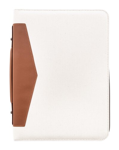 Carbasa Zip Dokumentenmappe aus recyceltem Canvas