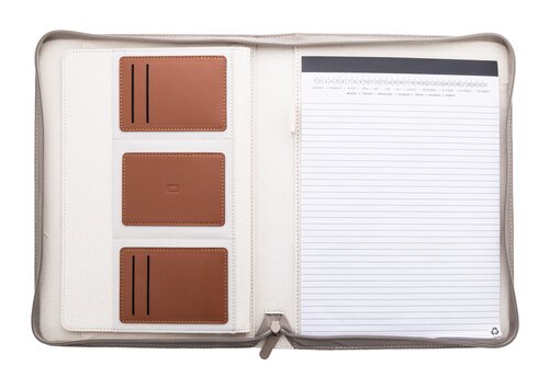 Carbasa Zip Dokumentenmappe aus recyceltem Canvas
