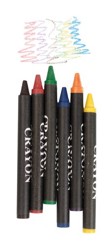 Liddy Wachsmalstift-Set (6-tlg.)
