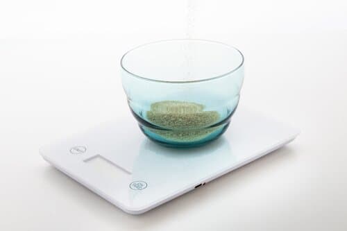 Dosage wiederaufladbare Küchenwaage