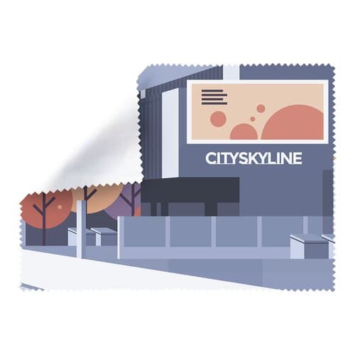 Dioptry RPET RPET Brillenreinigungstuch