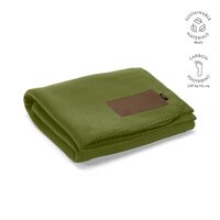 Pollock Decke aus rPET (180 g/m²). Mit personalisierbarem Aufnäher