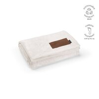 Van-Eyck Decke aus rPET (240 g/m²). Mit personalisierbarem Aufnäher