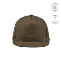 Cornell Kappe recy. Baumwolle 280 g/m². Druckknopfverschluss