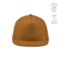 Cornell Kappe recy. Baumwolle 280 g/m². Druckknopfverschluss